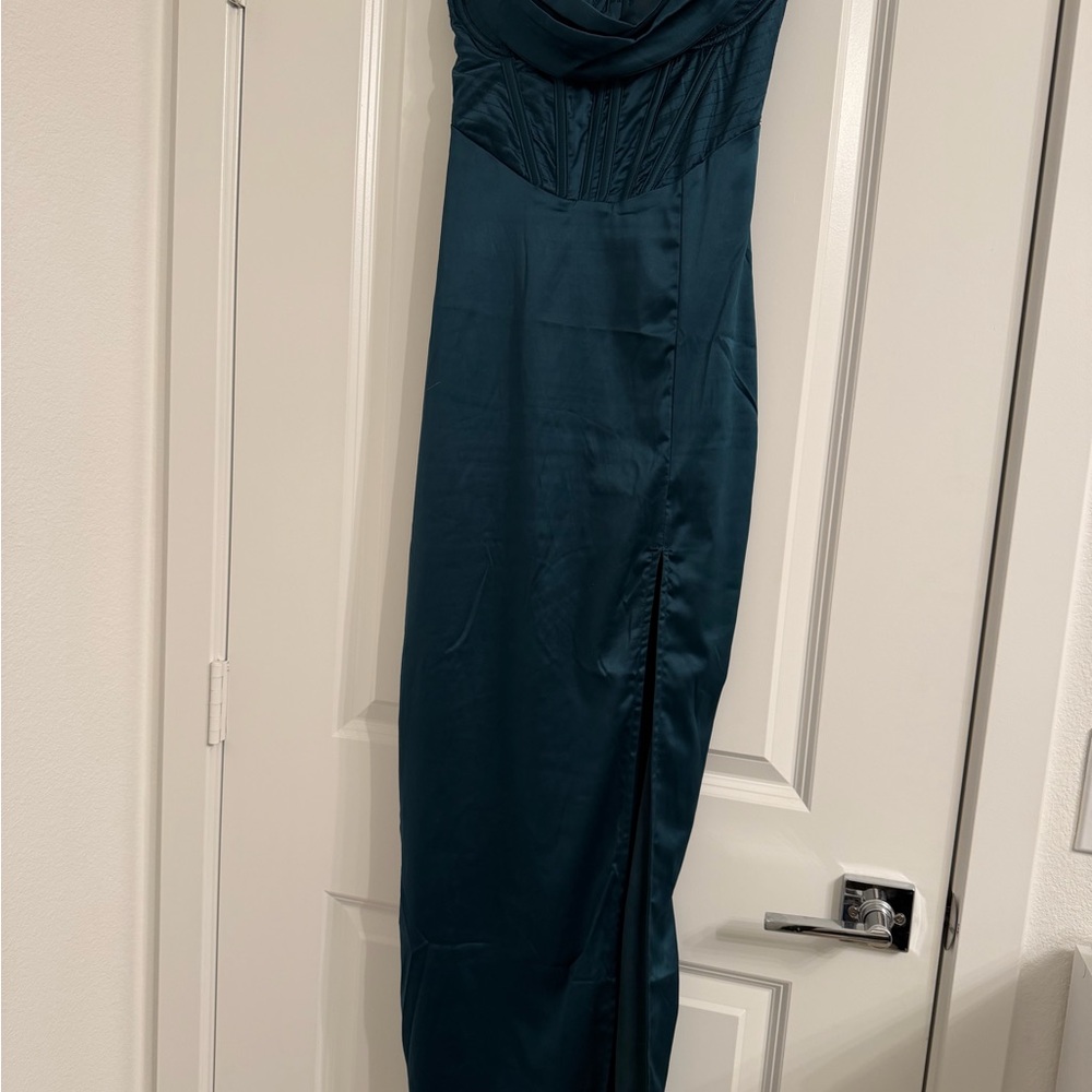 Windsor Teal Prom Dress